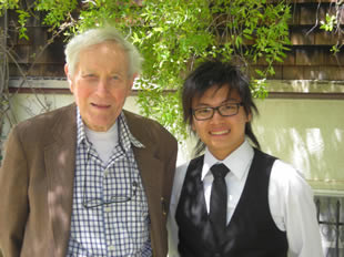 Ieng Chim Wan with Prof. Streitwieser